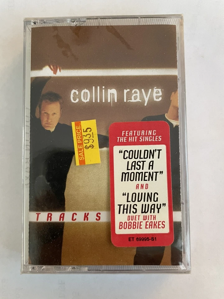 Collin Raye: Tracks-- CASSETTE tape-- BRAND NEW/SEALED still in plastic - Image 1 of 1