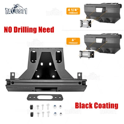 Front Bumper Winch Heavy Mount Plate Kit For Can-Am Maverick X3 Max DS RS Turbo - Изображение 1 из 4