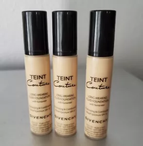 GIVENCHY TEINT COUTURE LONG WEARING FOUNDATION, 3.5 ELEGANT VANILLA, 3 X 0.3 OZ - Picture 1 of 6