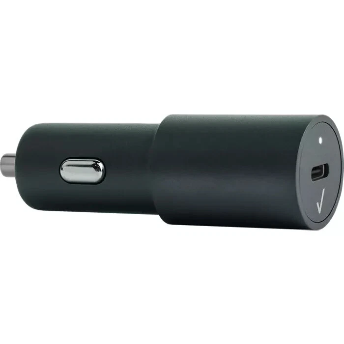 Verizon Car Charger (24W) USB-C - Black - Image 1 of 1