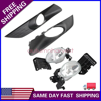 Faros antiniebla parachoques delantero con bisel Fit Honda Accord Crosstour 3,5 L 2010-12 Foto 1 de 4