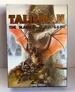 Talisman The Magical Quest Game 1985 Second Edition Games Workshop Unpunched - Picture 1 of 7