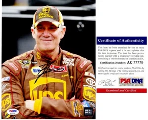 Dale Jarrett signed Nascar Racing handsigniertes UPS 8x10 inch Foto + PSA/DNA COA - Bild 1 von 2