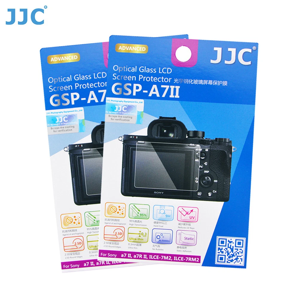 2Pack Glass Screen Protector fr Sony A7 III II A7S III A7R IV III A9 II A7C ZV-1 - Image 1 of 4