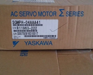NEW YASKAWA AC SERVO MOTOR SGMPH-04AAA41 SGMPH04AAA41 - Picture 1 of 2
