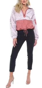 Free People Movement Fleecepullover Damen Gr. S Dried Rose Heather - Bild 1 von 14