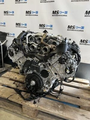 Mercedes Benz C190 AMG GTR GTS 4.0 V8 Petrol Motor 178980 Complete - Image 1 of 4