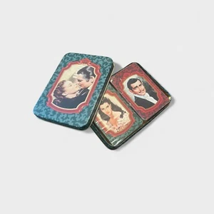 Vintage 1989 Gone With The Wind Playing Cards Double Deck Collectible Tin - Picture 1 of 7