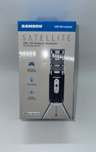 Samson Technologies Satellite USB/iOS Condenser Microphone Brand New In Box - Picture 1 of 6