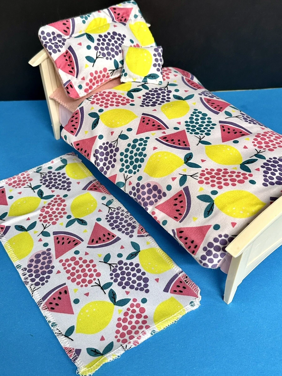 Puppenbettwäsche 'Paula' – 2-teiliges Set, Größe 39x31 Cm & 14x20 Cm, Baumwollmischung
