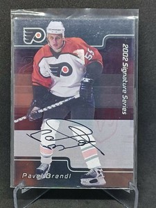 2001-02 ITG Be A Player Signature Series Auto #220 Pavel Brendl