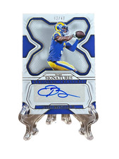 ODELL BECKHAM 2022 PANINI NATIONAL TREASURES SIGNATURES GOLD /49 RAMS AUTO 49/49