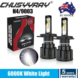 2X 9003 H4 LED Headlight Globe Hi/Low Beam 6000k For NISSAN PATHFINDER 1999-2005 - Picture 1 of 11