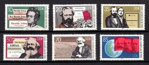106605/ DDR 1983 - Mi 2783-2788 - Karl Marx - nuovo di zecca - Foto 1 di 1