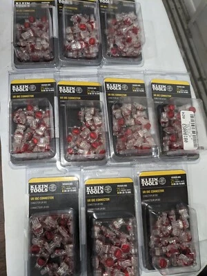 KLEIN TOOLS 10pks of Quick Splice Connectors; Terminal Type: UR IDC Connector - Image 1 of 3