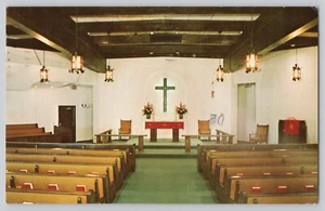 Bäche in der Wüste Lutherische Kirche Toskanisches Arizona Innenansicht Postkarte - Bild 1 von 2