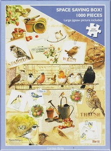 Otter House 1000 Teile Puzzle - Gartenvögel - Pollyanna Pickering - Bild 1 von 1