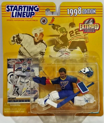 1998 Starting Lineup Grant Fuhr St. Louis Blues NHL Hockey SLU Figure Cover