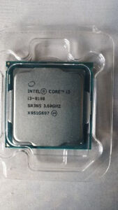 Processeur Intel 3 - 9100F CFL GT0 LGA1151(3.6Ghz) – 9TH GEN & Ventilateur-NEUF
