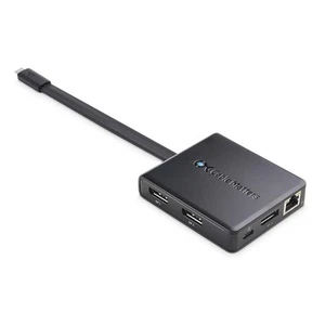 Triple Monitor USB C Hub USB C Dock with 3X DisplayPort Gigabit Ethernet 100W - Picture 1 of 7