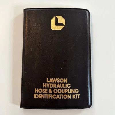 Lawson гидравлический шланг и комплект для идентификации муфты руководство по резьбе винтажный - Изображение 1 из 4