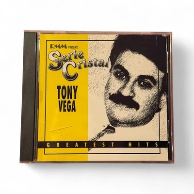 Tony Vega Serie Cristal Greatest Hits CD Latin Salsa Music Compilation RMM - Image 1 of 4