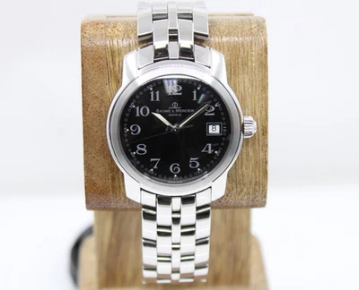 Baume & Mercier Capeland 37mm Black Date Dial Stainless Watch MV045214 - Image 1 of 4