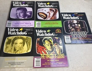 Video Watchdog Magazine LOT Of 5 #7,11,16,30,86 Horror Cult Rare ZINE - Picture 1 of 12