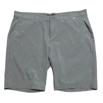 Travis Mathew Men's Size 38 Beck Gray Stretch Golf Shorts Wrinkle Resistant - Image 1 of 4
