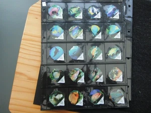 ONE COMPLETE SET OF 40 CREAMER POT LIDS FISH - Picture 1 of 2
