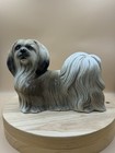 Beautiful LHASA APSO DOG England Coopercraft Vintage Figure Statue Ceramic