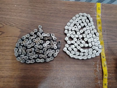 Cadena de bicicleta resistente a la intemperie antioxidante 2 KMC nueva usada Foto 1 de 2