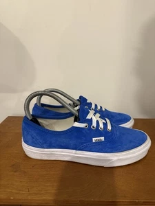 Vans Authentic Women’s 7.5 Blue Suede Shoes Sneakers - Picture 1 of 6