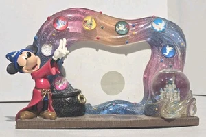 Walt Disney World Mickey Mouse Fantasia Picture Frame Snow Globe - Picture 1 of 7