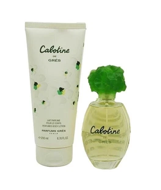 CABOTINE de Gres 3.3 OZ eau de parfum perfume de mujer + 6.7 lociones SET caja dañada Foto 1 de 1