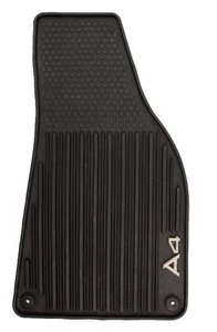 RH Front Rubber All Weather Monster Floor Mat 02-08 Audi A4 S4 B6 B7 - Genuine - Picture 1 of 4