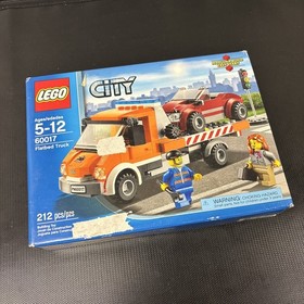 🔥LEGO CITY: Flatbed Truck (60017) New Factory Sealed Retired Set Minifigs! 🔥