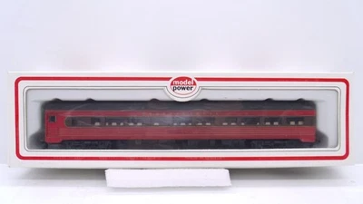 Model Power HO Pennsylvania PRR Observation Budd Passenger Metal Wheels Interior - Image 1 of 4