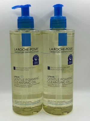 2 PACK La Roche-Posay Lipikar AP+ Gentle Foaming Cleansing Oil 13.52 fl oz - Image 1 of 3
