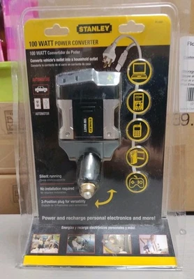 Inversor de potencia Stanley PC1A09 100 vatios para coche/automático  Foto 1 de 4