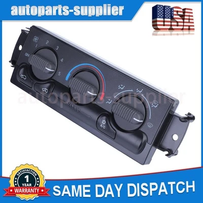 Módulo de control de clima de CA para 99-02 Chevy Silverado GMC Sierra 1500 Tahoe Yukon Foto 1 de 4