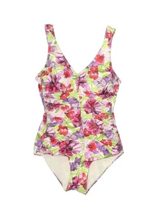 Chadwicks Women Ivory One Piece Swimsuit 10 - Picture 1 of 2