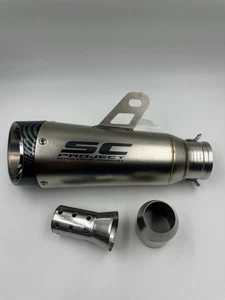 SUZUKI GSX-S1000/F 17-20 KATANA 19-21 SC-PROJECT Titanium Slip-on Muffler - Picture 1 of 13