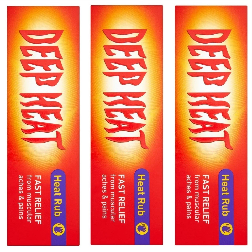 DEEP HEAT CREMA 100GR (PACK 3 UNID) - Imagen 1 de 1