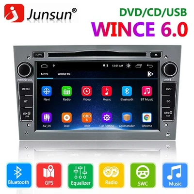 7''Autoradio GPS AUX+CD DVD USB Für Opel Astra H Corsa C/D Signum Meriva Zafira - Bild 1 von 4