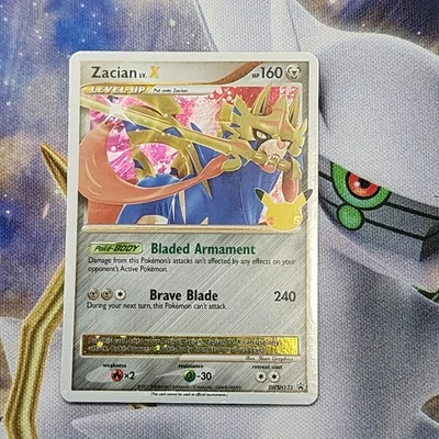Zacian LV. X SWSH135 SWSH: Sword & Shield Promo Cards Holo - Image 1 of 2