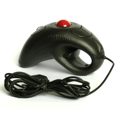 New USB Wired Finger HandHeld Trackball Mouse Computer Mice For PC Laptop - Image 1 of 4