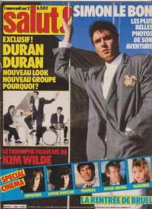 SALUT ! MAGAZINE N° 260 - 1985 DURAN DURAN KIM WILDE MADONNA JOHN TRAVOLTA - Imagen 1 de 1