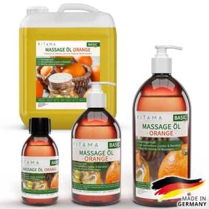 Kitama Massageöl Aroma-Öl Orange für Thai-Massage Wellness Spa Physiotherapie - Bild 1 von 9