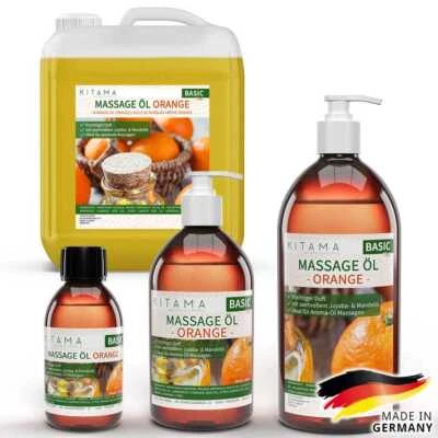 Kitama Massageöl Aroma-Öl Orange für Thai-Massage Wellness Spa Physiotherapie - Bild 1 von 4